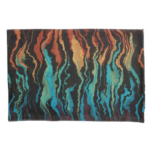 Looking into the Fire abstract Pillowcase