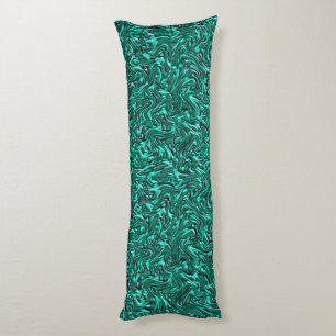 Looking like jade green textured of wall body pillow