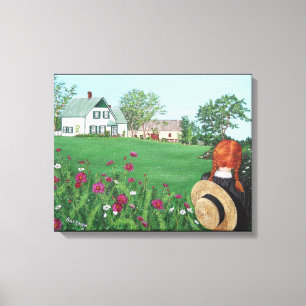 "Looking on with Love" Anne of Green Gables, PEI C Canvas Print
