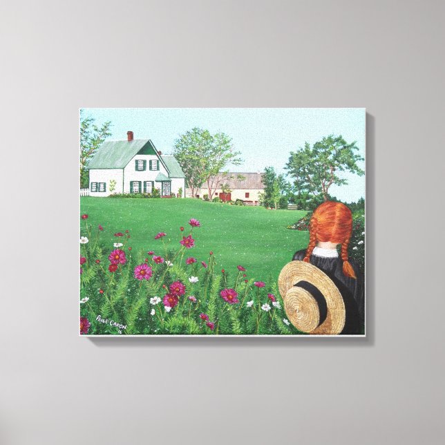"Looking on with Love" Anne of Green Gables, PEI C Canvas Print (Front)