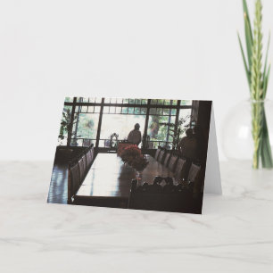 Looking out ... card