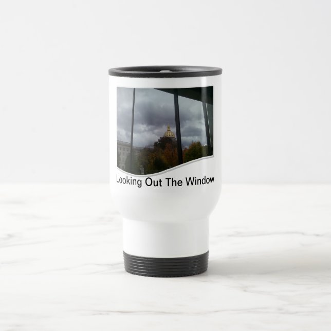 Looking Out the Window Mug (Center)