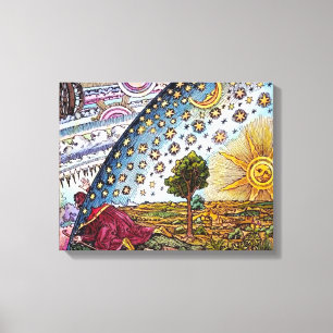 Looking Out Under The Dome Canvas Print