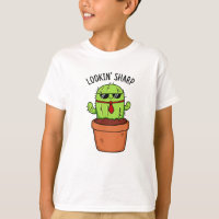 Looking Sharp Funny Cactus Pun 