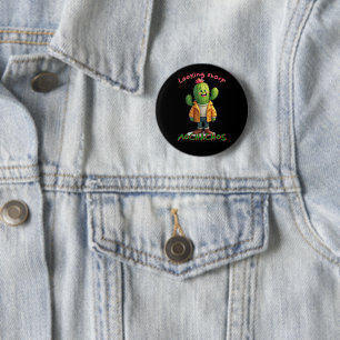 Looking sharp mochachos, cactus lover 2 inch round button