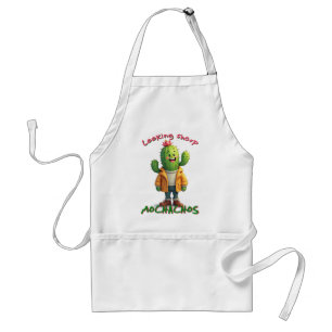 Looking sharp mochachos, cactus lover standard apron
