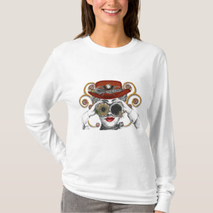 looking steampunked steampunk dude T-Shirt