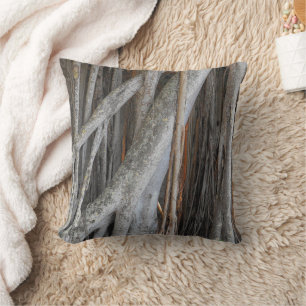 Looking through the Banyan Tree Throw Pillow