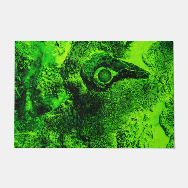 looking to green doormat (Front)