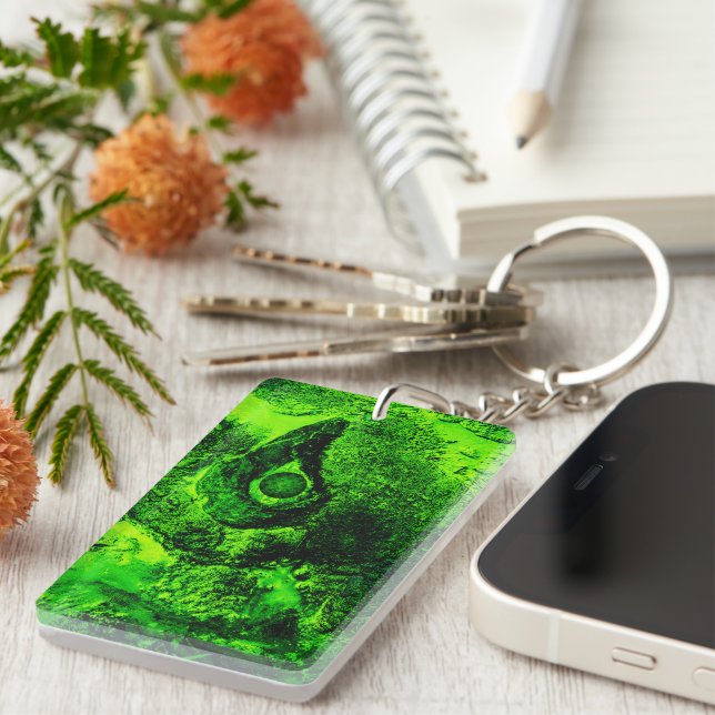 looking to green keychain (Front Right)
