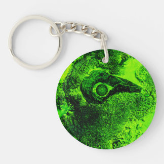 looking to green keychain