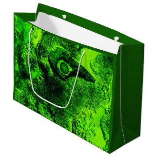 looking to green large gift bag