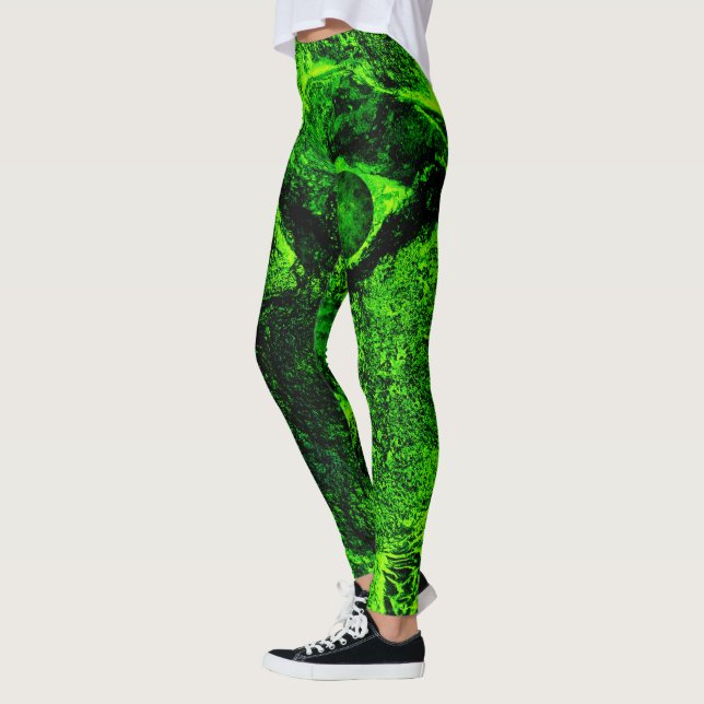 looking to green leggings (Left)
