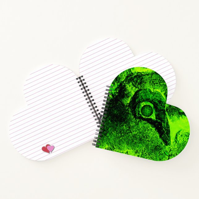 looking to green notebook (Inside)