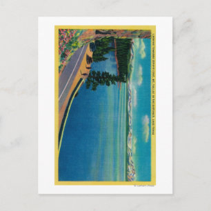 Looking toward Zephyr Cove, Mt. Tallac in Postcard