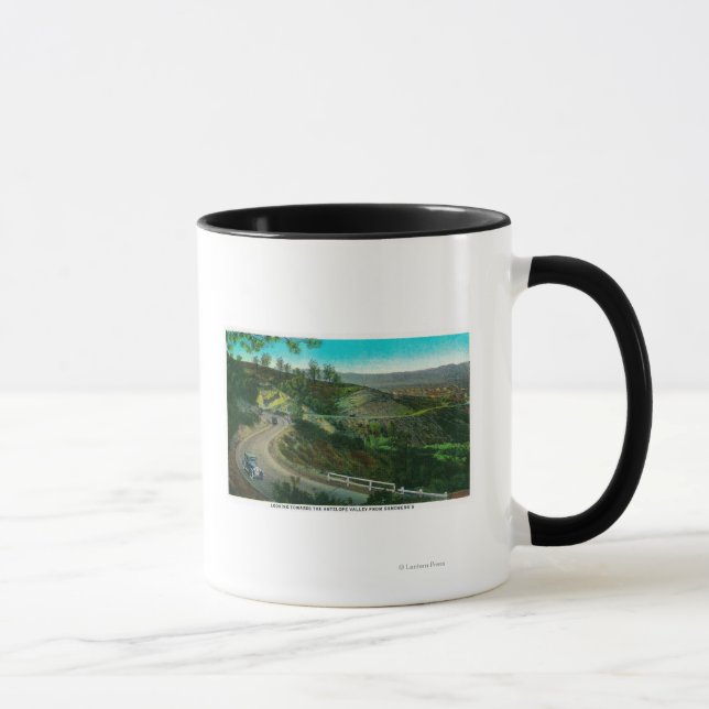 Looking towards Antelope Valley from Sandberg's Mug (Right)