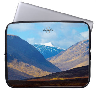 Looking towards Glen Etive Neoprene laptop sleeve