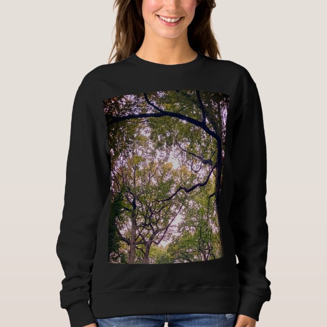 Looking up to the branches sweatshirt (Front)