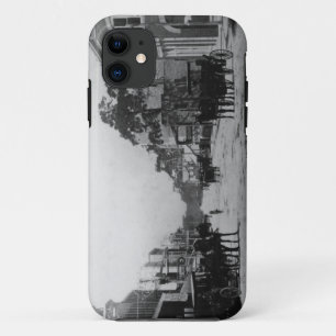 Looking West On Flagler Street iPhone 11 Case