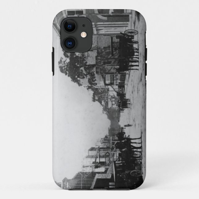 Looking West On Flagler Street Case-Mate iPhone Case (Back)