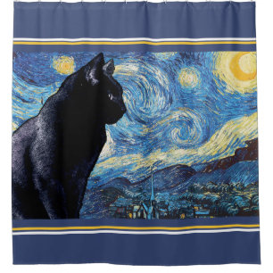 Lookout Kitty:  Starry Night
