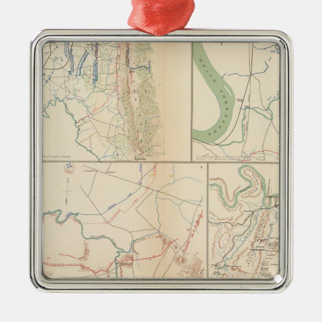 Lookout Mountain, Tennessee Metal Ornament (Front)