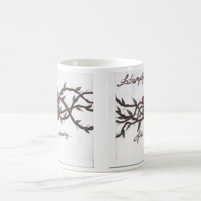 Looks can be deceiving. coffee mug (Center)