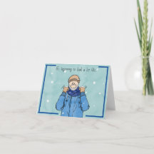 Looks Like Winter ASL Card