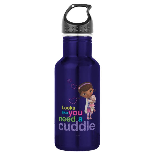 Looks Like You Need a Cuddle 532 Ml Water Bottle (Front)