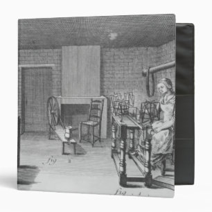 Loom for weaving stockings binder