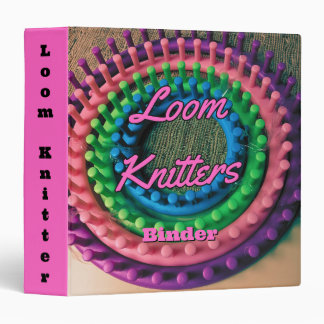 loom knitters binder