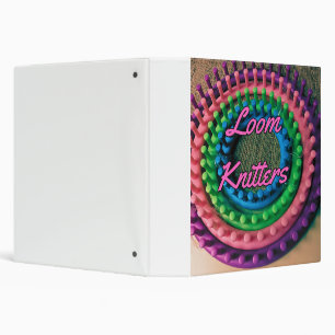loom knitters binder