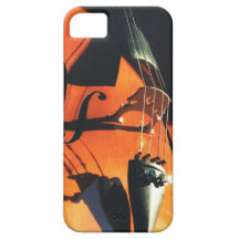 Looming Cello iPhone 5 case