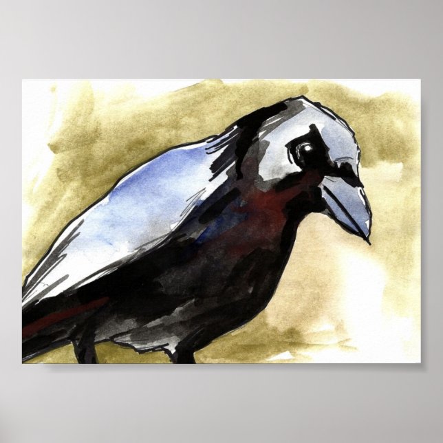 looming crow poster (Front)