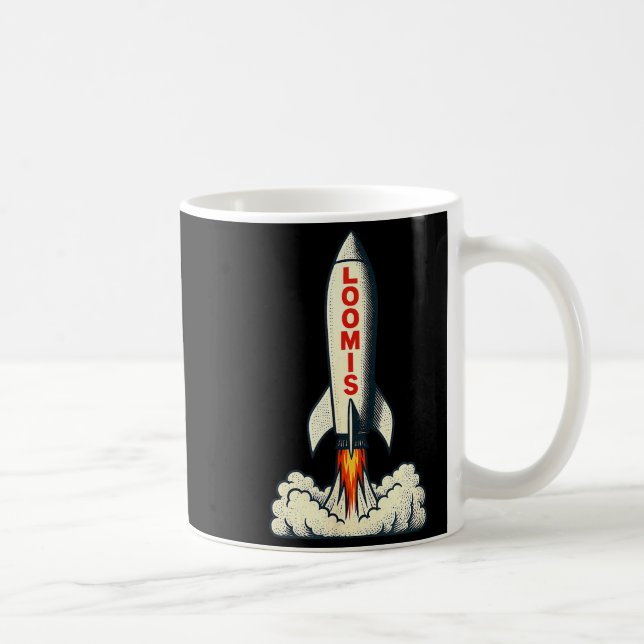 Loomis Rocket!  Coffee Mug (Right)