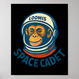 Loomis Space Cadet Poster