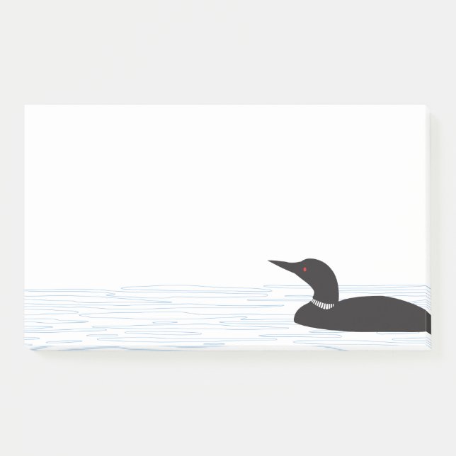 Loon design post-it notes (Front)