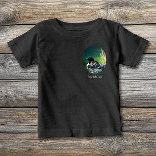 Loon Family Butterfield Lake Baby T-Shirt