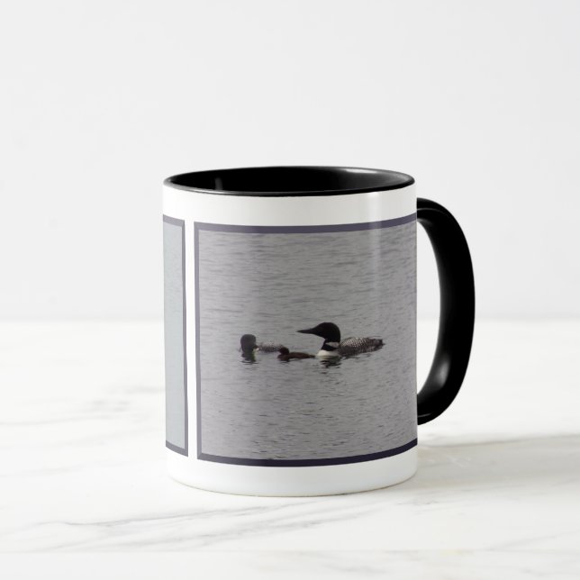 Loon Family Mug (Front Right)