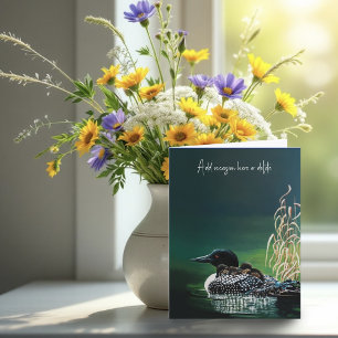 Loon Family Outing Card