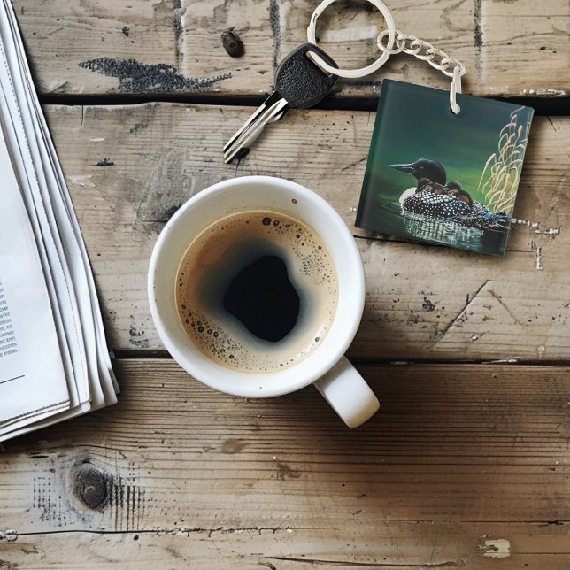 Loon Family Outing Keychain (Creator Uploaded)