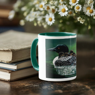Loon Family Outing Mug