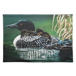 Loon Family Outing Placemat