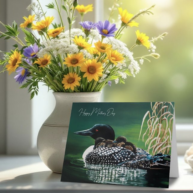 Loon Mother's Day Card (Creator Uploaded)