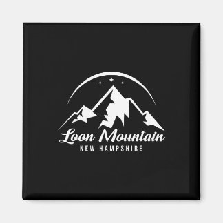 Loon Mountain New Hampshire Ski Resort Skiing Snow Magnet
