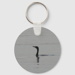 Loon on the Lake Keychain