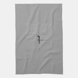 Loon on the Lake Kitchen Towel