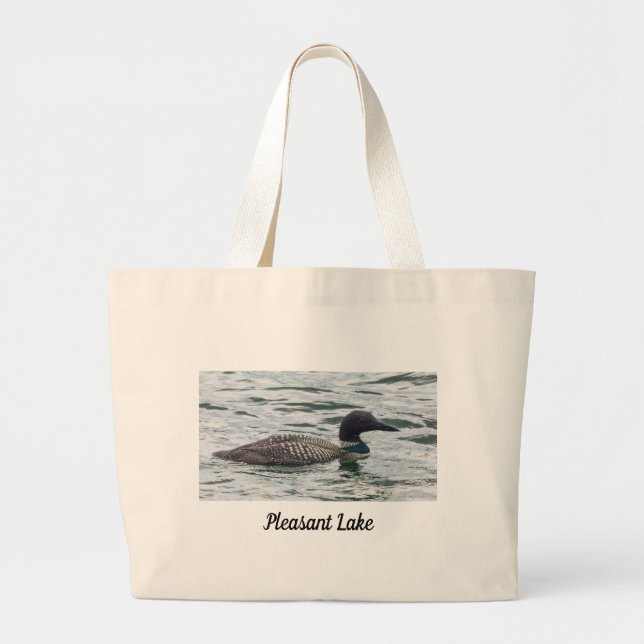 Loon Oversized Tote Bag (Front)