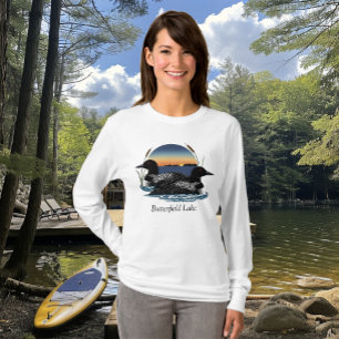 Loon Pair Butterfield Lake  T-Shirt