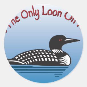 Loon Products Classic Round Sticker